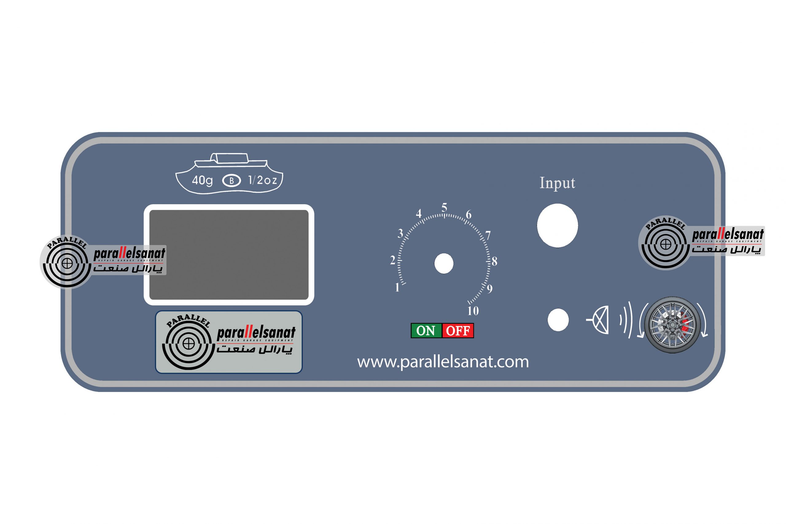 PSS3010 پنل دستگاه بالانس روکار PSS3010