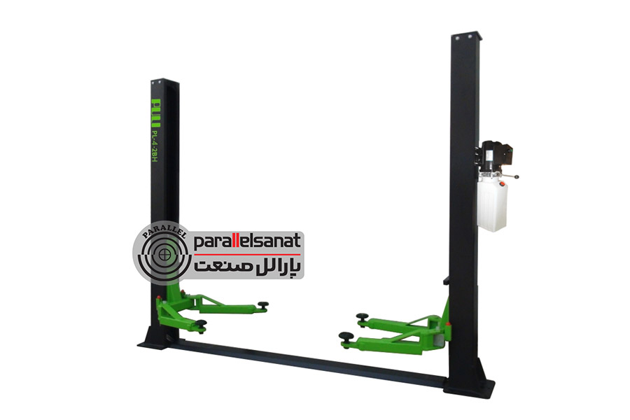 pl-4-2-BHP جک دو ستون ۴ تن پولی مدل PULI PL-40-2BH پایه H